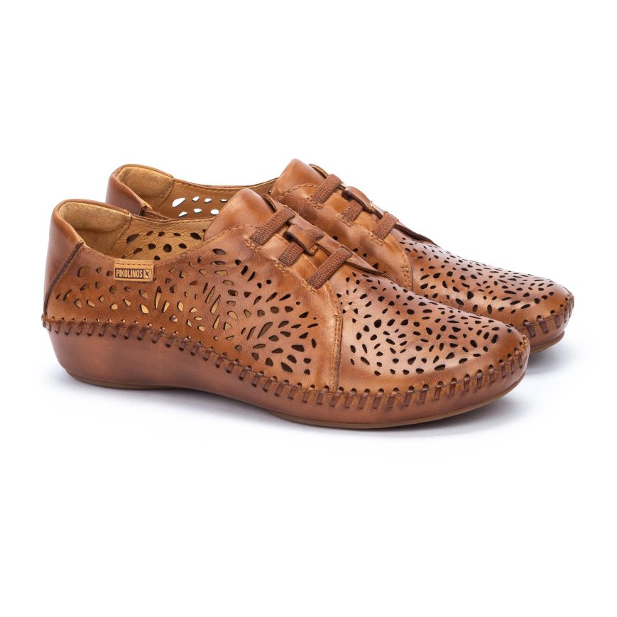 Women's Pikolinos P. VALLARTA Loafers Brown | NZ V902857